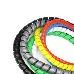 Spiral Cable Wrap Dia 8mm – 35mm Tidy Hide Banding Loom Wire Management 7 Colors