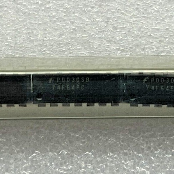 (100 PIECE LOT) 74F64PC, FSC, IC GATE AND/OR 4-2-3-2INP 14-DIP