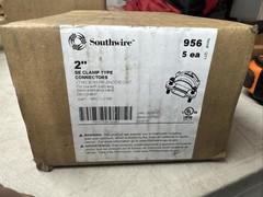 Southwire 956, 2″, Die-Cast, Non-Insulated, Non-Metallic Cable Connector, 5 Pc
