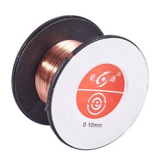 10pcs 0.1mm Diameter Copper Solder Solder Paint Wire Roll Wire G5X5-