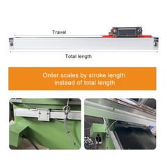 SDS6-2V 2-Axis Digital Readout DRO And Ka300 Linear Scale 70-1020mm