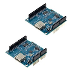 2pcs For Arduino USB Host Shield Compatible with Google Android Support UNO MEGA