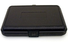 305 – PLATT LUGGAGE – BLOW MOLDED CASE – Exterior Dimensions (L x W x D): 12″ x