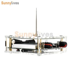 AC110-220V Dual Mode Bluetooth Music Tesla Coil Artificial Lightning Touchable