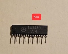 LA3430 SANYO IC Original FM MPX Stereo Demodulator New Old Stock 1 pc