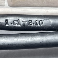Fargo 1023 GJ859 Cord Set, Deadend Grip, 1.81-2.10, Black, 19.25”, Yellow Marker