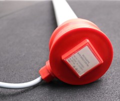 Mazurczak bathroom heater red cap B-PS 800/2.0-230Ws item no. 1004040002 2000W 230VAC