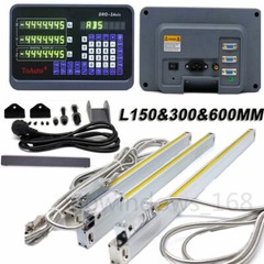 3Axis Digital Readout DRO display 5µm TTL Linear Glass Scale Encoder 6″ 12″ 24″