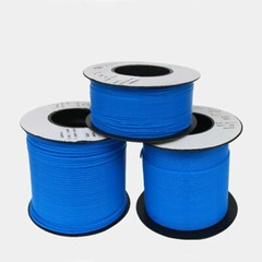 Blue 0.3/0.56mm-3.38mm 30L/28/26L/24/21L-8L ID 150V L-Type AWG PTFE Tube Tubing