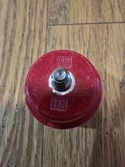 10pk MBI Mar-Bal Electrical High Voltage Standoff Insulator 1-1/2″tall x 1-3/4″w