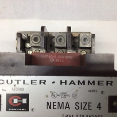 Cutler-Hammer – A10FM0, NEMA Size 4 Motor Starter, 3 Pole, 120v or 240v Coil
