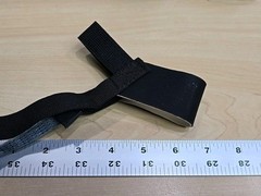 5 ESD 1M Ohm Anti Static Foot Heel Wrist Strap Band Adjustable Black Clip Ground
