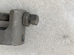 3/8 in Malleable Iron Beam Clamp C-Clamp Threaded Rod Hanger Steel Construction