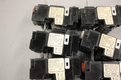 LOT OF 6 MITSUBISHI ELECTRIC THERMAL OVERLOAD RELAY TH-K12