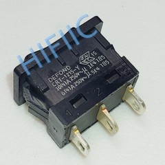 1/5PCS DEFOND CRT-1215-Y Rocker Switch 3 Pins 3 Positions 15A 125VAC 7.5A 250VAC