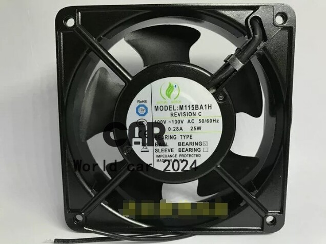 1pcs MUTUAL MOTOR M115BA1H AC110V 120*120*38mm metal fan