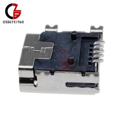50Pcs Mini USB Type B Female SMT SMD 5-Pin Socket Jack Connector Port PCB Board