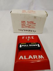 4050-211T-201 Fire Alarm Pull Station Red