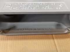 EMERSON OZ GEDNEY NO. LB250A 2-1/2 IN ALUM LB COND BODY