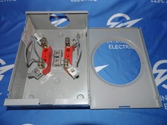 NOS MILBANK Series U-125 Type 3R Enclosure Meter Socket + 1 Year Warranty