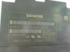 Siemens 6ES7 PLC Power Supply Module, 307-1EA00-0AA0, 103688