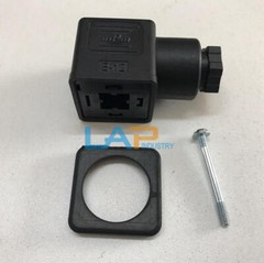 1X junction box solenoid valve bellows plug C18309N22 21D MPM B-12 DIN43650A