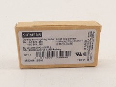 Siemens 3RT2916-1BB00 Surge Suppressor 24-48VAC 24-70VDC – NEW Surplus!