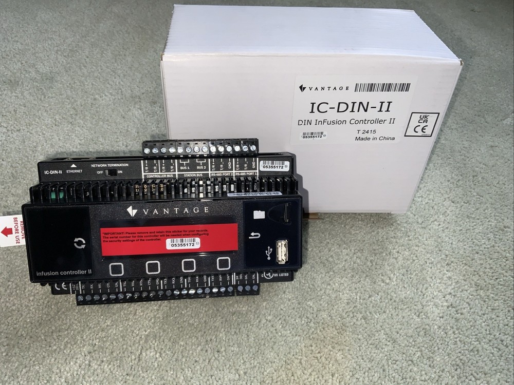 VANTAGE IC-DIN-II DIN INFUSION CONTROLLER II