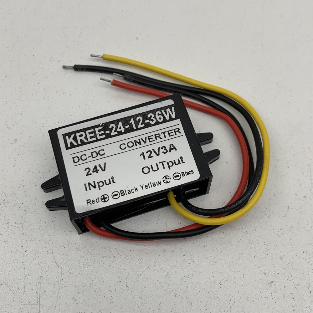 Ly-Kree KREE-24-12-36W DC-DC Step-Down Converter Module 24V to 12V 3A