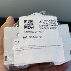 New Din Rail 2P 40A 63A AC400V 50/60Hz Modular Dual Power Manual Transfer Switch