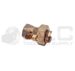 NEW LOT OF 7 ILSCO IK-4 COPPER SPLIT-BOLT CONNECTOR