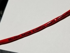 Belden 88760 18/1P Twist Pair Beldfoil Shielded FEP/FEP CMP Control Cable Red