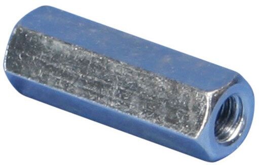 ERICO 0250037EG, Rod Coupler, 3/8″, 1-3/4″, 600 Lb Static Load, Steel, 1pc