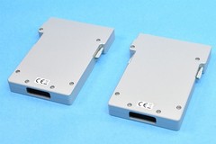 Lot of 2 PXI Pickering 200-Pin LFH Conn Block With Backshell 40-965-200-M