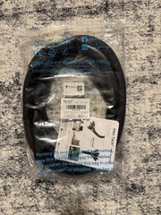 Alex Tech Approx 7’ – 1 Inch Cord Wire Loom Tubing Cable Braided Split Sleeve