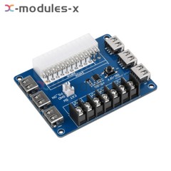 ATX Power Supply Breakout Board USB Charging Desktop Chassis Power Adapter Board