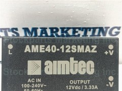 LOT 2 Pcs. AIMTEC AME40-12SMAZ AME4012SMAZ Power Supply Module 12Vdc/3.33A