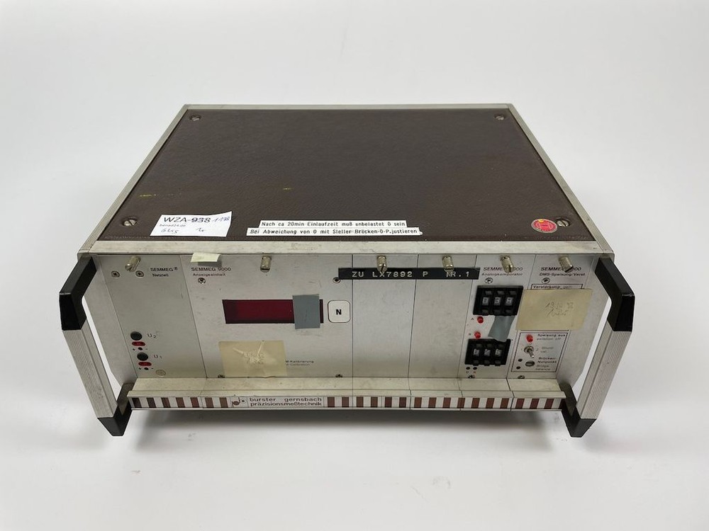 Burster – Semmeg 9000 – Strain Gauge Force Gauge