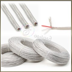 FEP Cable High TEMP Shielding Wire 2/3/4/6 Core Silver Plated Copper .15 ~.35mm²