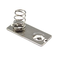 Metal Battery Holder Spring Solder Tab Set for AAA Positive Negative Contact