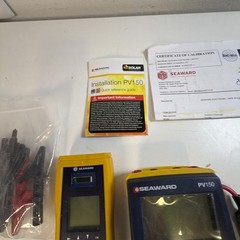 seaward solar installation PV150 Kit With 200r Solar Survey Leads And Clamp