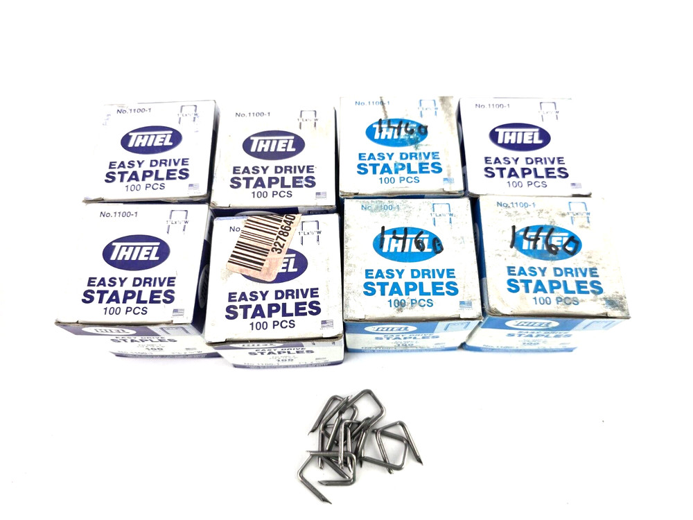 600+pcs Cable STAPLES for 2-Conductor Romex NMC2 14 & 12 Wire 1/2″x 1″