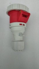 EN INDUSTRIAL FEMALE PLUG 3P+T 400VAC 6H IP 67 ASFI2142 16A 50-60Hz LOT OF 3
