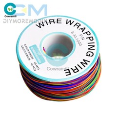 30AWG Test Wrapping Cable Wire 280M B-30-1000 8-Wire Colored Insulation