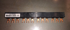 Schneider Electric Linergy FT, Comb busbar, 63A, 4 tap-offs, 45mm pitch GV2 G445