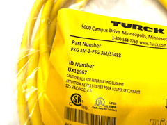 Turck PKG 3M-2-PSG 3M/S3488 Picofast Double Ended Cordset UX11967