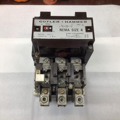 Cutler-Hammer – A10FM0, NEMA Size 4 Motor Starter, 3 Pole, 120v or 240v Coil