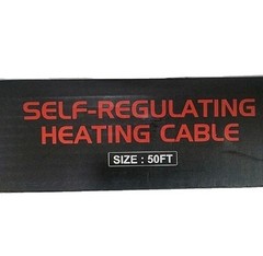 50FT Self Regulating Pipe Heating Cable Heat Tape Freeze Protection 120V – OB