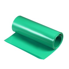 Battery Wrap, 150mm(6-inch) Flat 1.5m PVC Heat Shrink Tube Wraps Light Green