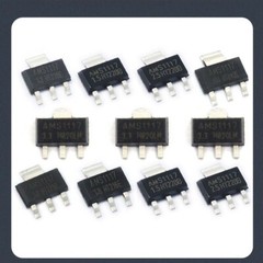 AMS1117 Positive SMD Voltage Regulators Chip – 1.2V/1.5V/1.8V/2.5V/3.3V/5.0V ADJ
